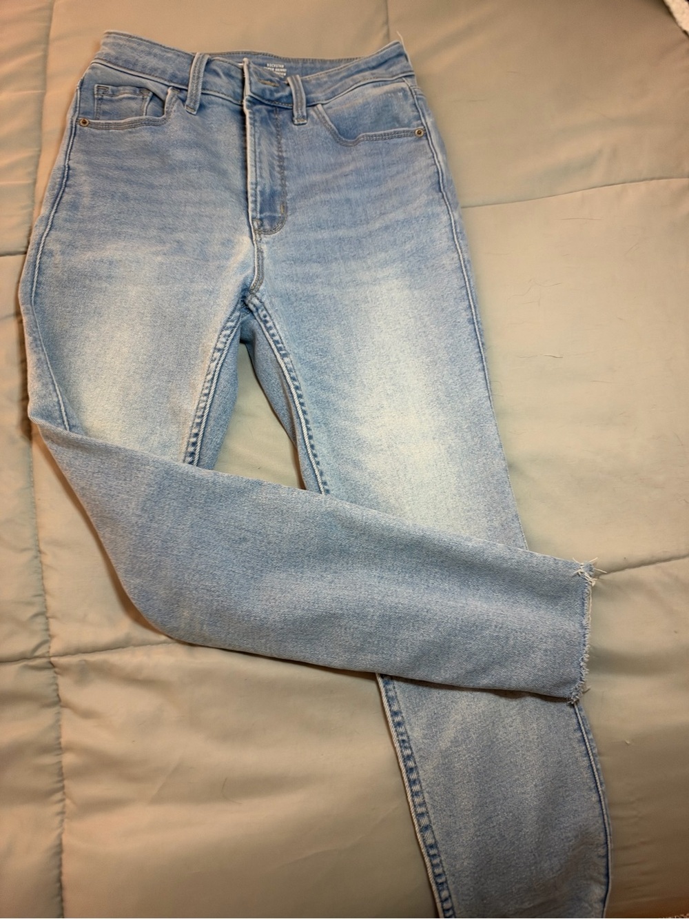 Old Navy Light Blue Skinny High-Rise Jeans